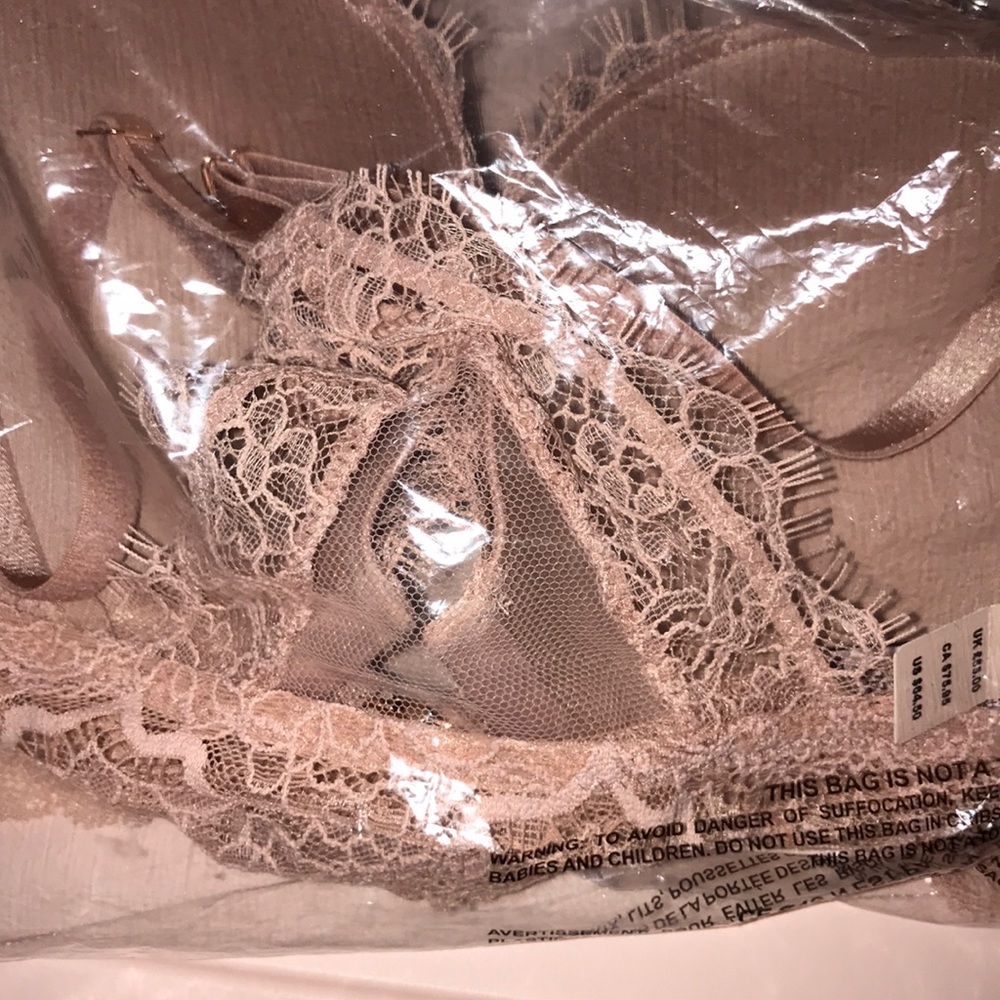 VS DREAM ANGELS Lightly Lined Demi Bra Soft pink NWT - Picture 8 of 9